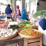 Harga Cabai dan Telur Berbanding Terbalik  di Pasar Lamongan