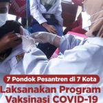 7 Ponpes di 7 Kota Gelar Vaksinasi COVID-19 untuk Capai Herd Immunity