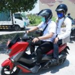 Bupati Bangkalan Ra Latif Sapa Warga Naik Motor ke Berbagai Lokasi