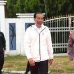 Kunjungan Kerja Jokowi resmikan Pos Lintas Batas Negara Sota di Merauke Papua