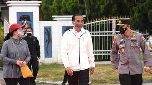 Kunjungan Kerja Jokowi resmikan Pos Lintas Batas Negara Sota di Merauke Papua