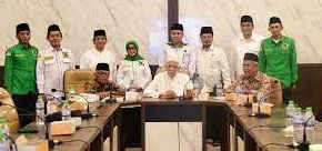 PPP Jatim Silaturahmi ke PWNU, Ketua Rois: PPP Harus Tampung Putra/I Dzuriyah, Pengasuh Ponpes dan Kader NU