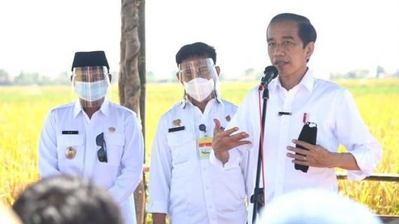 Jokowi tegaskan Indonesia belum impor beras sama sekali pada 2021