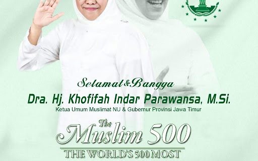 PPPI Khoirul Umam: Khofifah masuk 500 Tokoh Muslim Berpengaruh Dunia, Inspirasi Perempuan Indonesia
