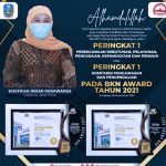 BKN Award 2021, Pemprov Jatim Raih Dua Kategori Penghargaan