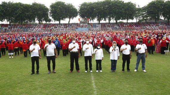 Apel Akbar, Pemkot Surabaya Gerakkan 32 Ribu Kader Kesehatan