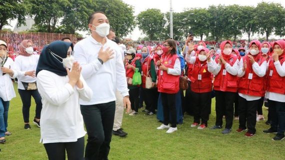 Apel Akbar, Pemkot Surabaya Gerakkan 32 Ribu Kader Kesehatan