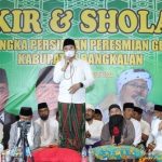 Bupati Abdul Latif Shalawatan Bersama di Gedung Baru DPRD Bangkalan