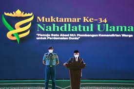 Wapres Ma’ruf Amin tutup Muktamar ke-34 NU di Lampung