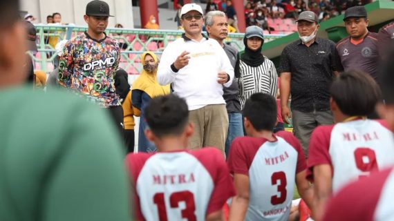 Wabub Mohni Apresiasi Uji Coba Mitra Bangkalan U-15 vs Persebaya U-15