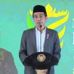 Jokowi secara resmi membuka Muktamar ke-34 NU di Lampung