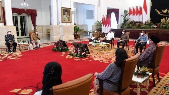Presiden Jokowi Ditemui para Seniman minta kepastian izin pertunjukan seni budaya