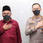 Kapolres Malang Sowan Ke Ketua PWNU Jatim Kyai Marzuki , Berharap Doa Baik