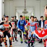 di Istana Merdeka, Presiden Jokowi terima pebalap MotoGP