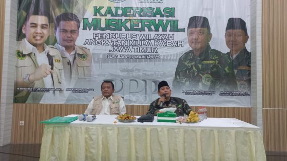 Restrukturisasi pengurus pada Muskerwil PW AMK Jatim di Surabaya