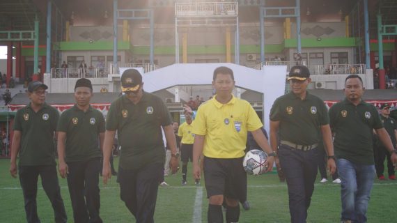 Liga Santri Piala KASAD Resmi Dibuka Di Bangkalan