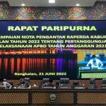 Bupati Abdul Latif Sampaikan Nota Pengantar Pertanggungjawaban APBD 2021