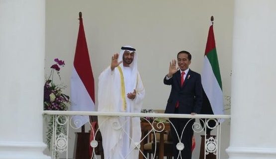 Tiba di Abu Dhabi, Presiden Jokowi temui Presiden UAE
