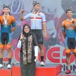 Jersey Merah Putih Kejurnas Balap Sepeda Banyuwangi Diraih Oleh Pebalap Asal Jateng