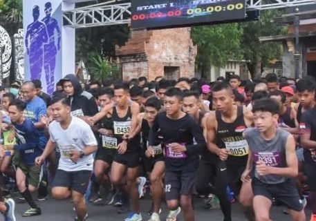 Ribuan peserta ikuti lomba lari di Kediri