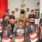 Bupati Abdul Latif Lepas Atlet Pencak Silat ke FORNAS VI Palembang