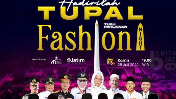 Di Tupal Fashion Night Dalam Rangka Kick Off Harlah 1 Abad NU Akan Dihadiri Gurbernur Jatim