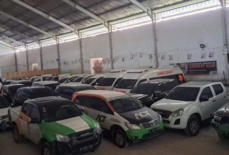 56 kendaraan ACT digudang Bogor disita Bareskrim Polri