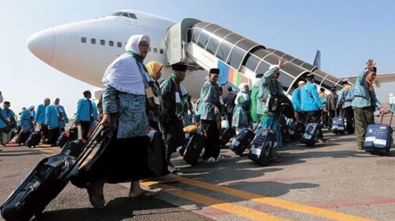 Kesehatan Jamaah Haji Diskrining saat tiba di Bandara Debarkasi