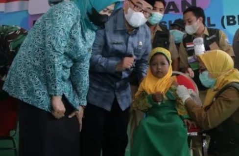 Bulan Imunisasi Nasional, Pemkab Menargetkan 75.797 Anak Di Probolinggo