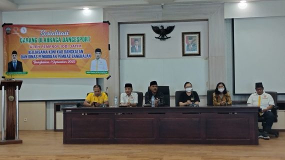 Disdik dan KONI Bangkalan Kenalkan Cabor Dansa pada Siswa