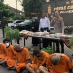 1,6 kilogram sabu-sabu hasil operasi tumpas Semeru disita Polres Malang