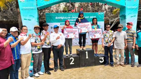 Resmi Digelar Even Bangkalan Open Pelajar Swim di Bukit Jaddih