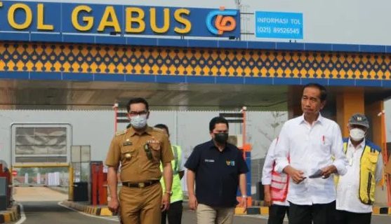 Tol Cibitung-Cilincing dan Serpong-Balaraja telah diresmikan Jokowi