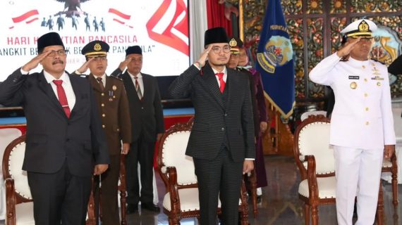 Ikuti Upacara Hari Kesaktian Pancasila, Bupati Ajak Masyarakat Refleksikan Nilai Pancasila