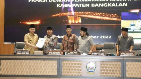 Bupati Tanggapi PU Fraksi pada Nota Pengantar APBD 2023