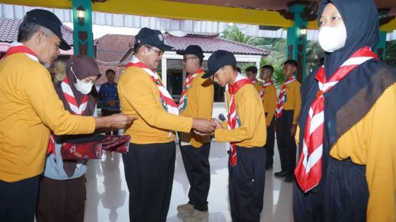 Pesan Wabup saat Lepas Kontingen Lomba Penggalang Pramuka Jatim