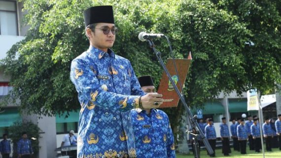 Pimpin Upacara HUT Korpri ke-51, Ini Pesan Bupati Bangkalan