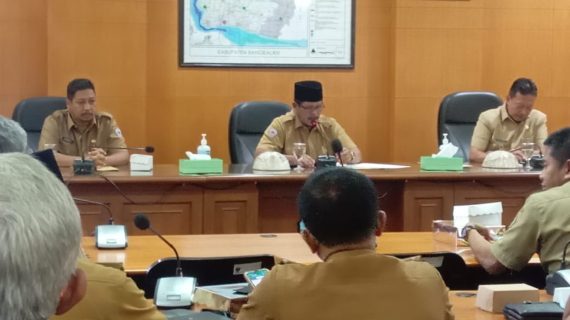 Realisasi PBB-P2 Masih 51,81 Persen, Wabup Adakan Rakor dengan Camat dan PD Penghasil