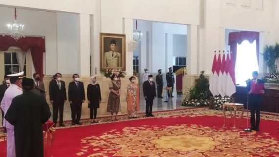 Yudo Margono resmi dilantik Jokowi jadi Panglima TNI