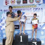 Plt Bupati Bangkalan Hadiri Kejuaraan Renang PGRI Swimming Cup I