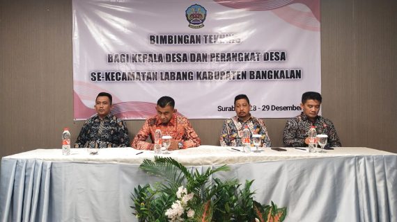 Optimalkan Kerja Pemdes, Desa di Kecamatan Labang Ikuti Bimtek